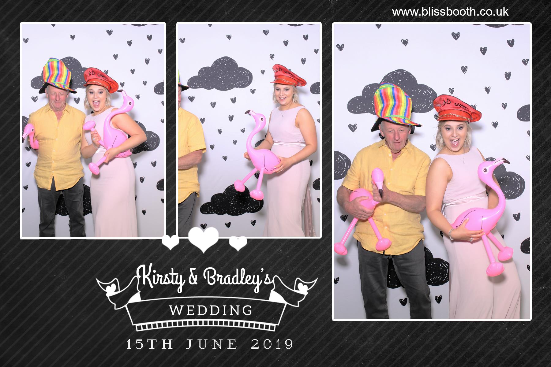 Kirsty and Bradley | View more photos from the event at gallery.blissbooth.co.uk/u/BlissBooth/Kirsty-and-Bradley